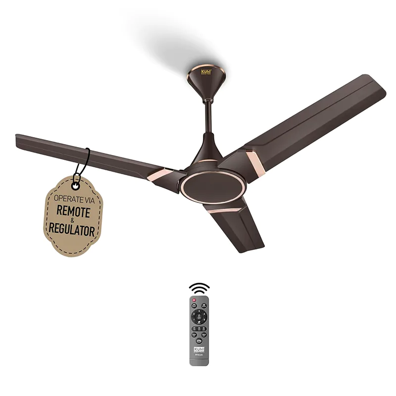 KUHL Prima A3 Duo 1200MM BLDC Ceiling Fan | Espresso