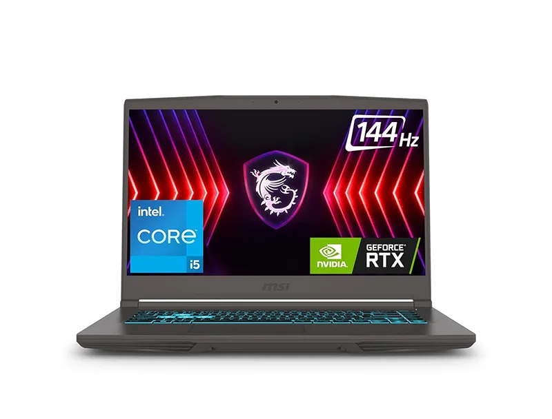 MSI Thin 15, Intel 13th Gen. Core i5-13420H, Gaming Laptop | Cosmos Gray