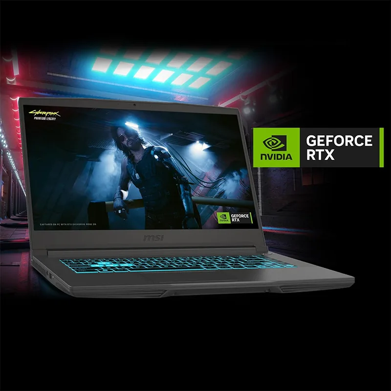 MSI Thin 15, Intel 13th Gen. Core i5-13420H, Gaming Laptop | Cosmos Gray