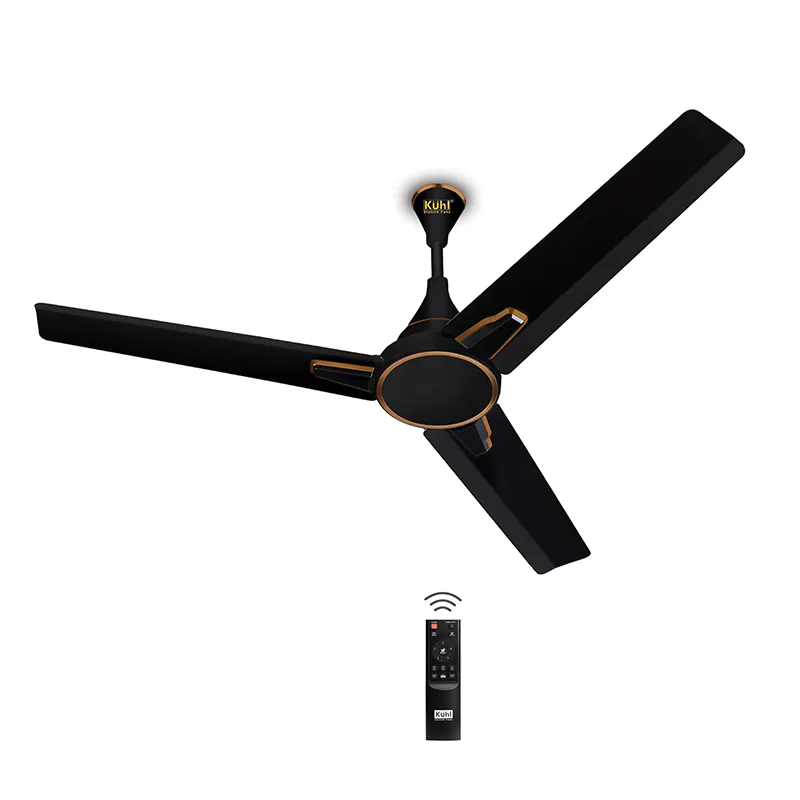 KUHL Prima A1 1200mm Decorative Power Saving BLDC Ceiling Fan | Black