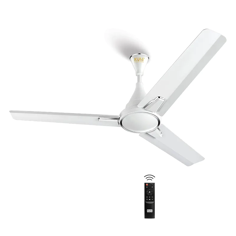 KUHL Prima A1 1200mm Decorative Power Saving BLDC Ceiling Fan | White