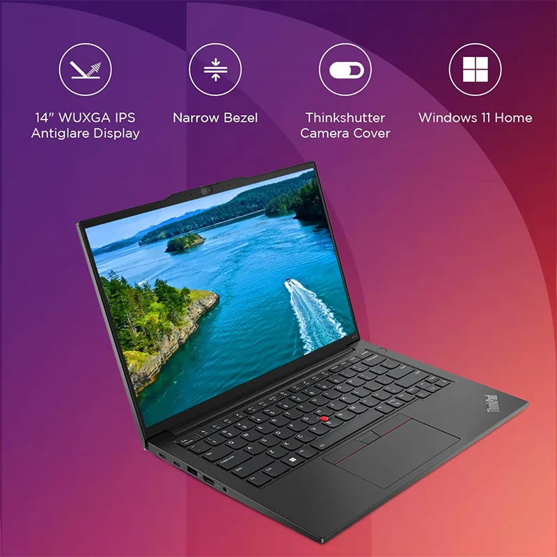 Lenovo ThinkPad E14 Intel Core i7 13th Gen 14" WUXGA IPS | Black