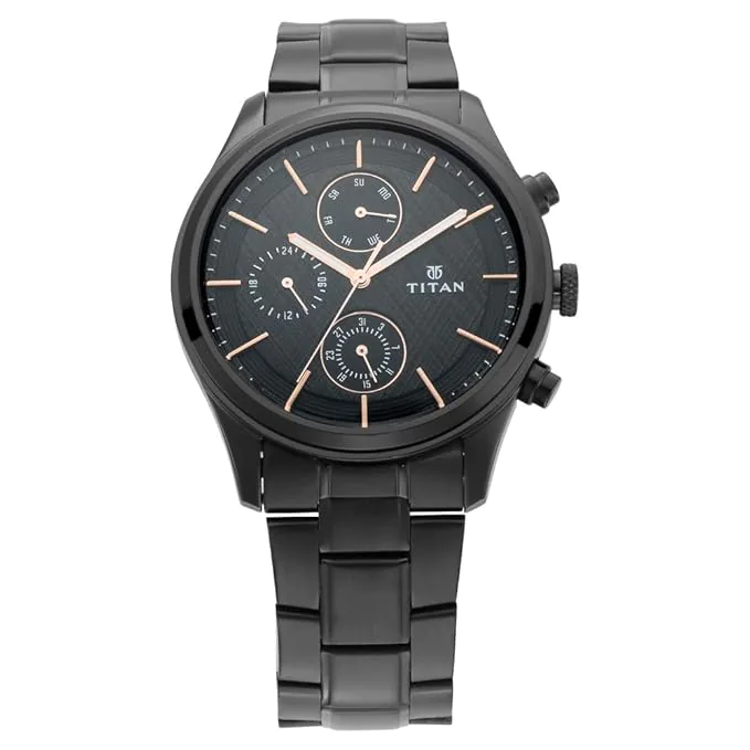 Titan Analogue Men's Watch | Black