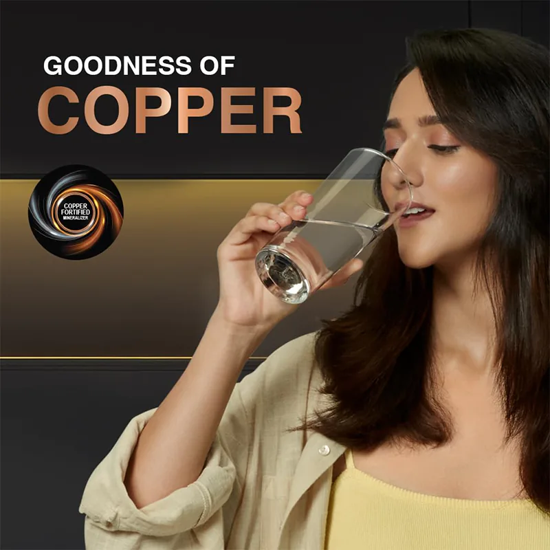 AO Smith Z5+ RO+UV Alkaline Water Purifier | Black