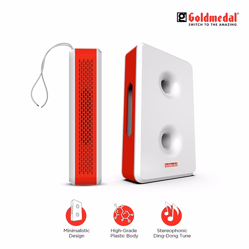 Goldmedal Woofer Ring Door Bell | Calling Bell for Home