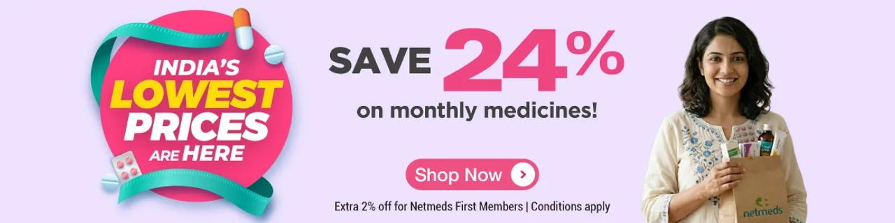 Order Medicines from India's Most Trusted Pharmacy